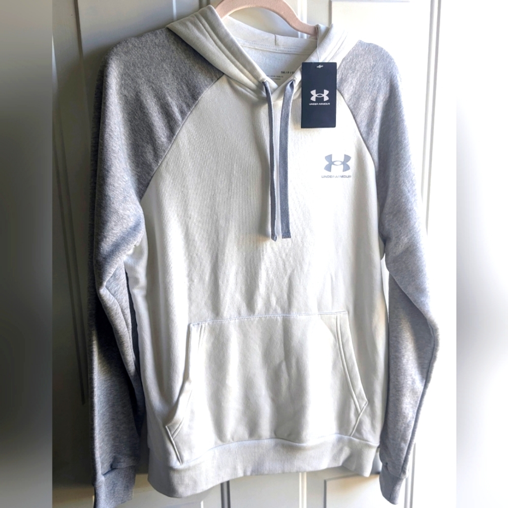 Under Armour Fleece Lined Loose Pullover Hoodie NWT Men's Small